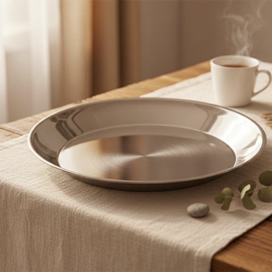 Stainless Steel Plate Large